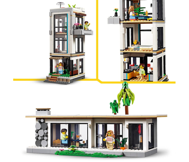 LEGO Creator 3 w 1 31153 Nowoczesny dom - 1248842 - zdjęcie 4